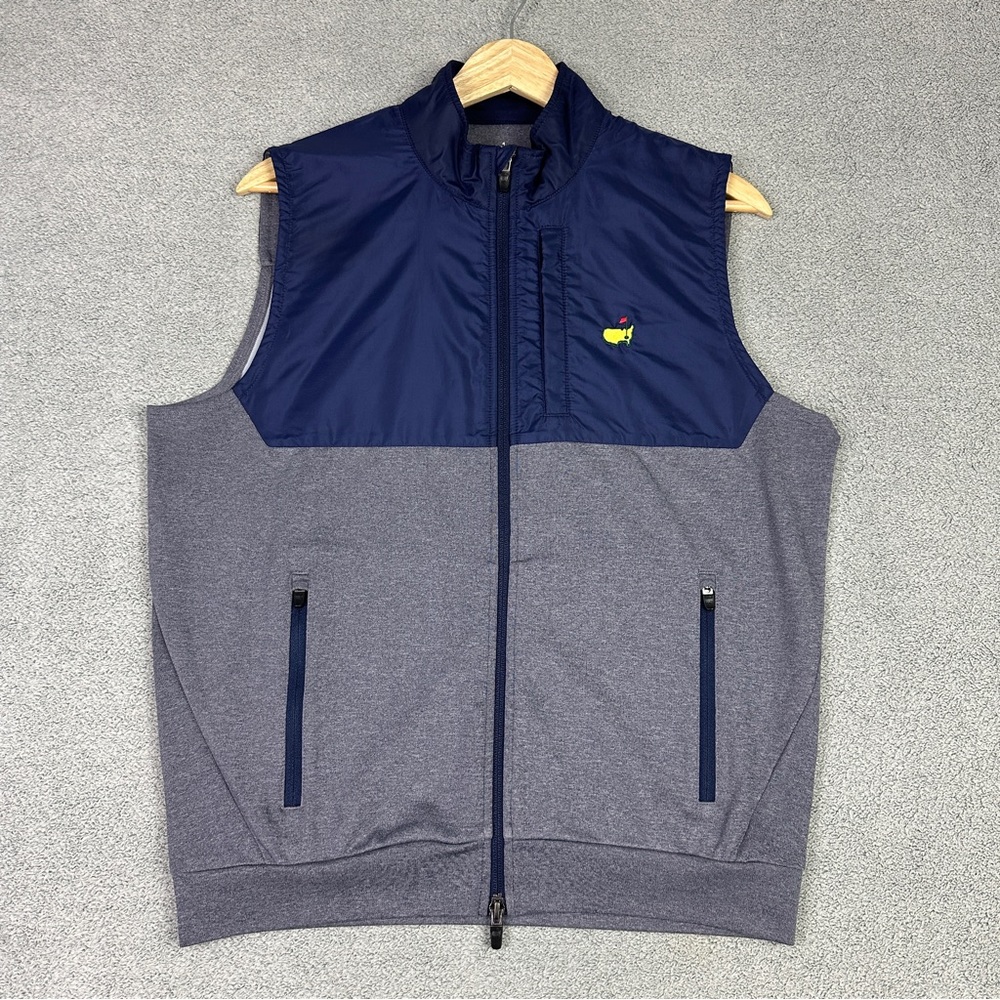 Masters Tech Performance Hybrid Zip Vest - Augusta National Golf Shop